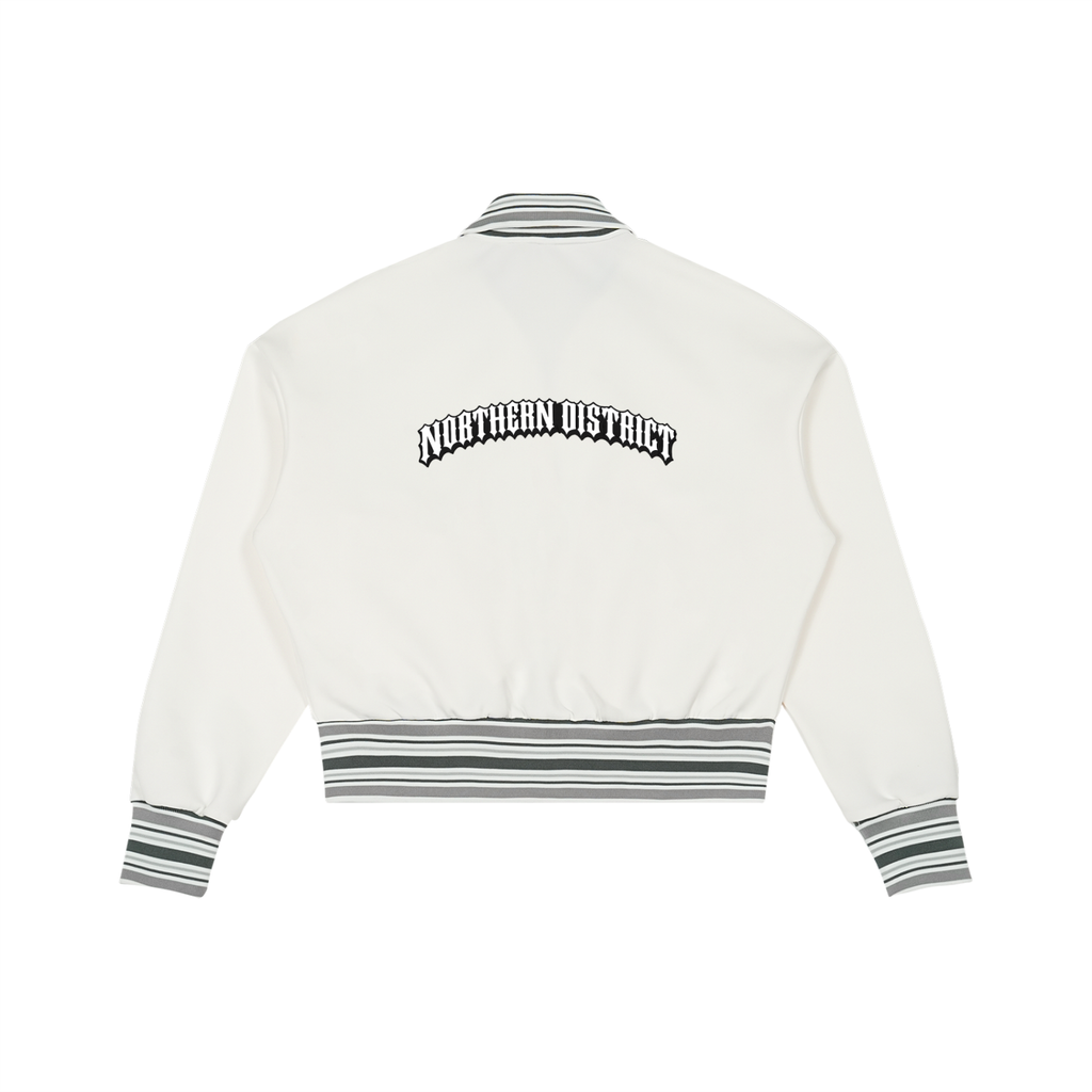 Northern Gated Rib Collar Zip Jacket