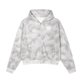Stone Eagle Dirty Washed Zip-Up Fleece Hoodie