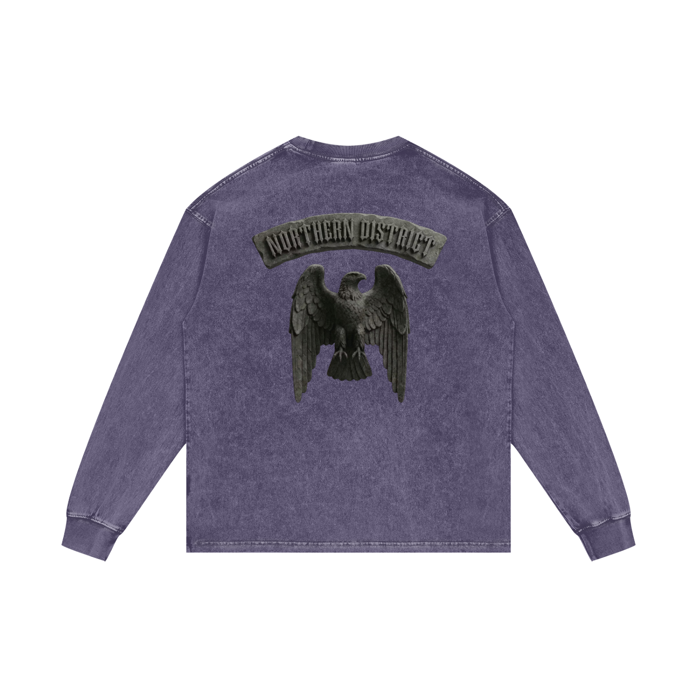Stone Eagle Oversize Long Sleeve T-Shirt