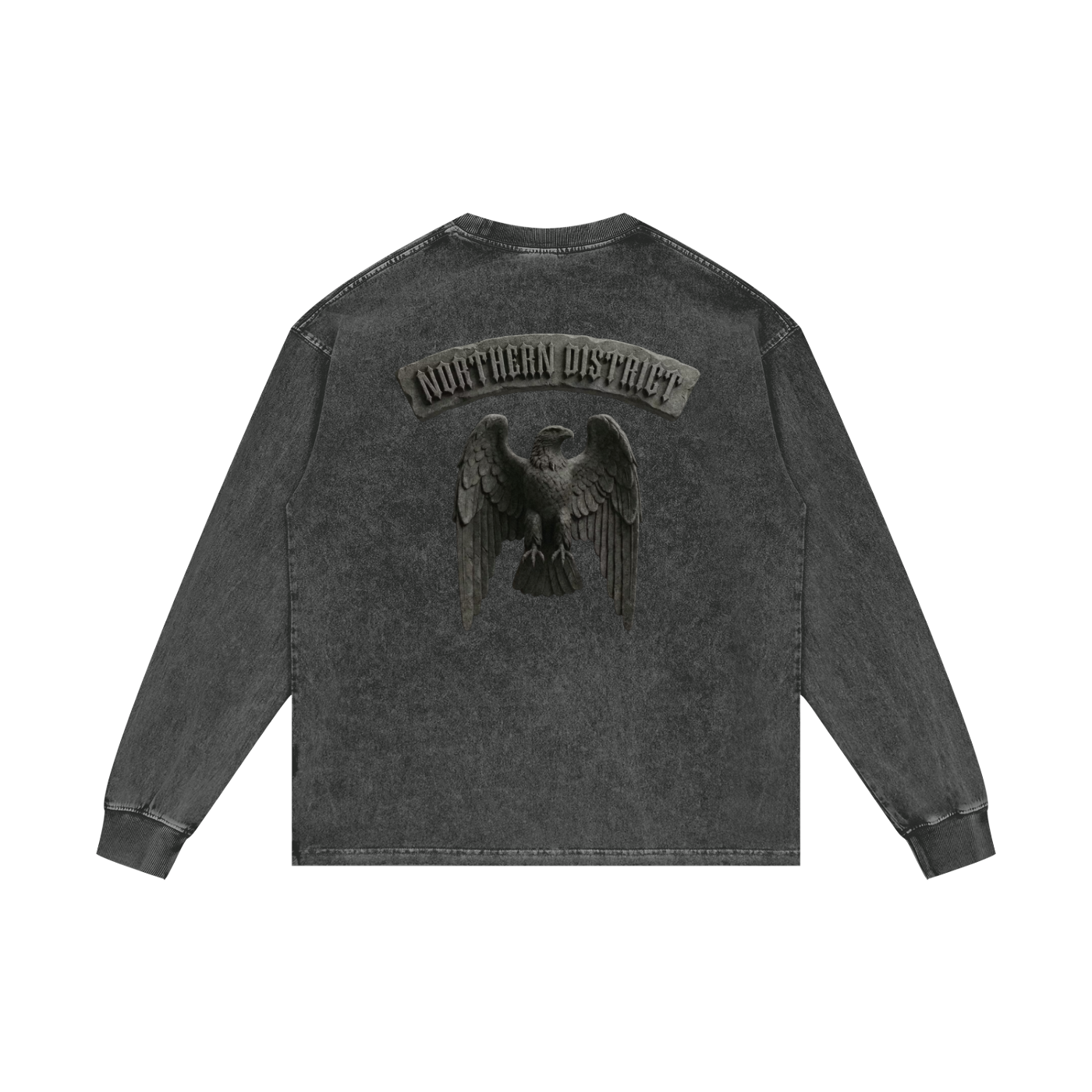 Stone Eagle Oversize Long Sleeve T-Shirt