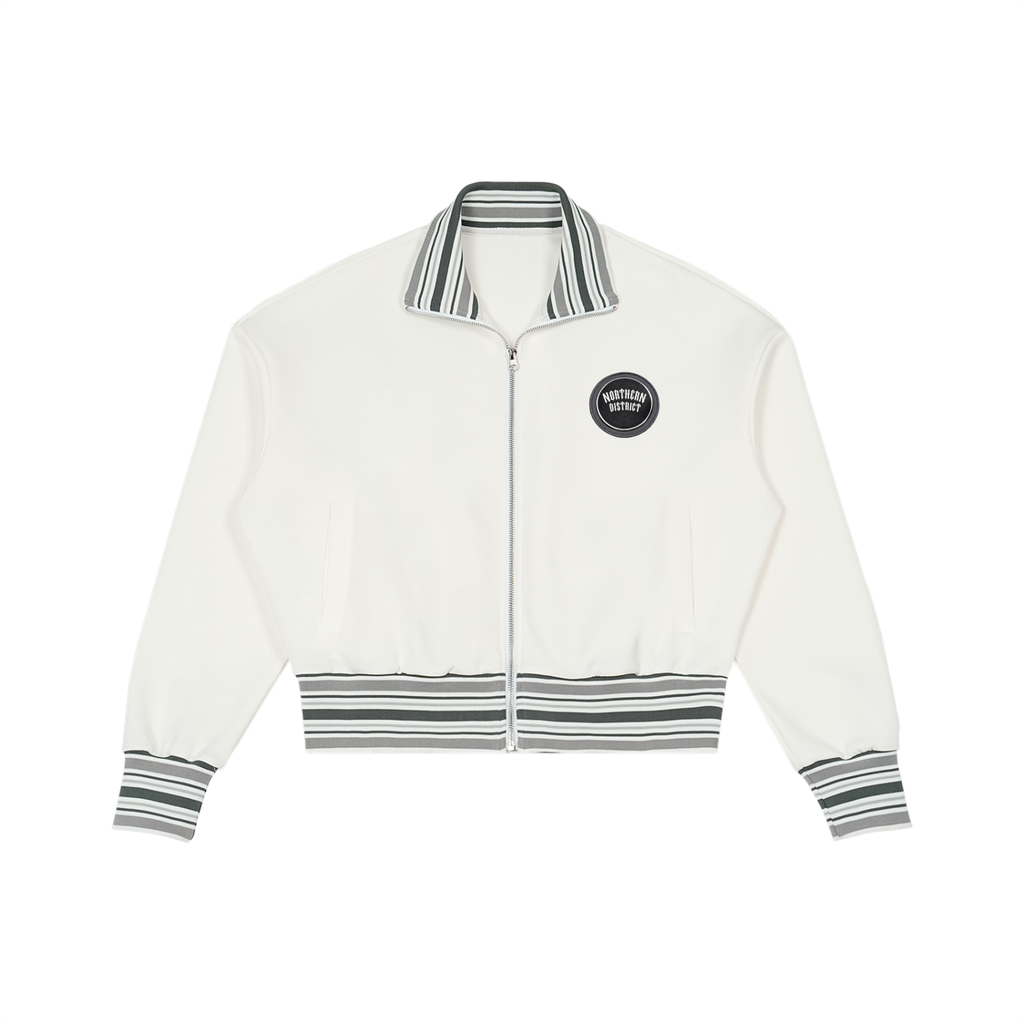 Northern Gated Rib Collar Zip Jacket