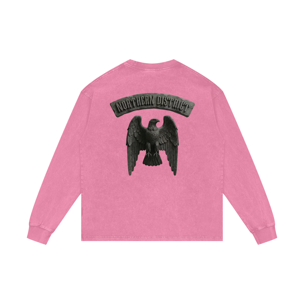 Stone Eagle Oversize Long Sleeve T-Shirt