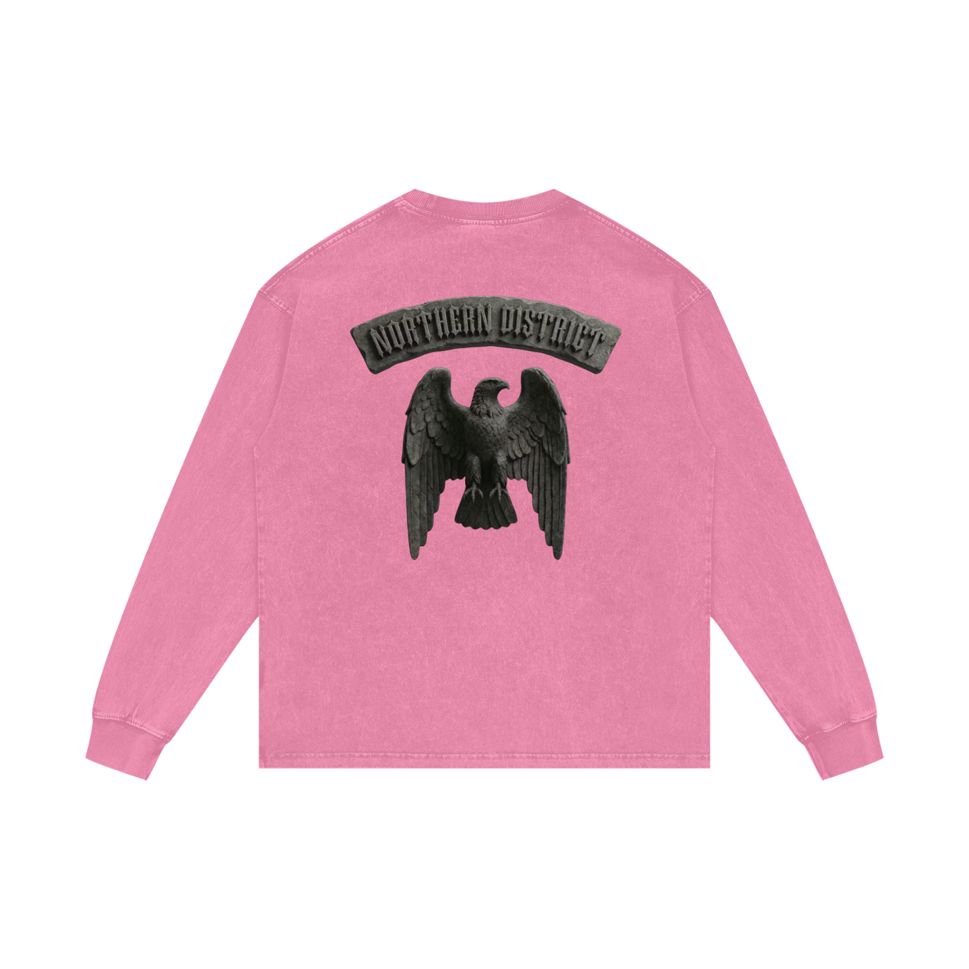 Stone Eagle Oversize Long Sleeve T-Shirt