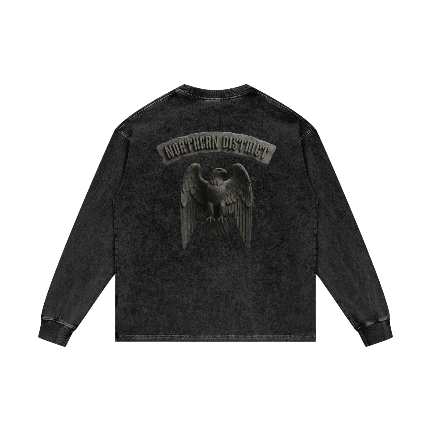 Stone Eagle Oversize Long Sleeve T-Shirt