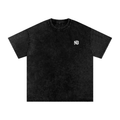 Stone Eagle Snow Washed Oversized Cotton T-Shirt