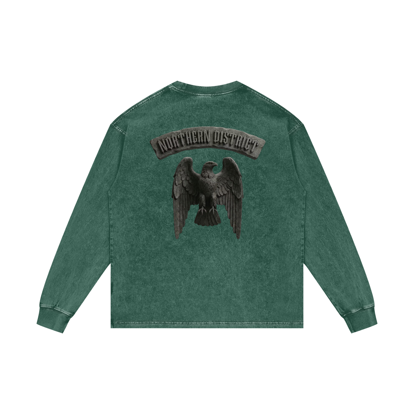 Stone Eagle Oversize Long Sleeve T-Shirt