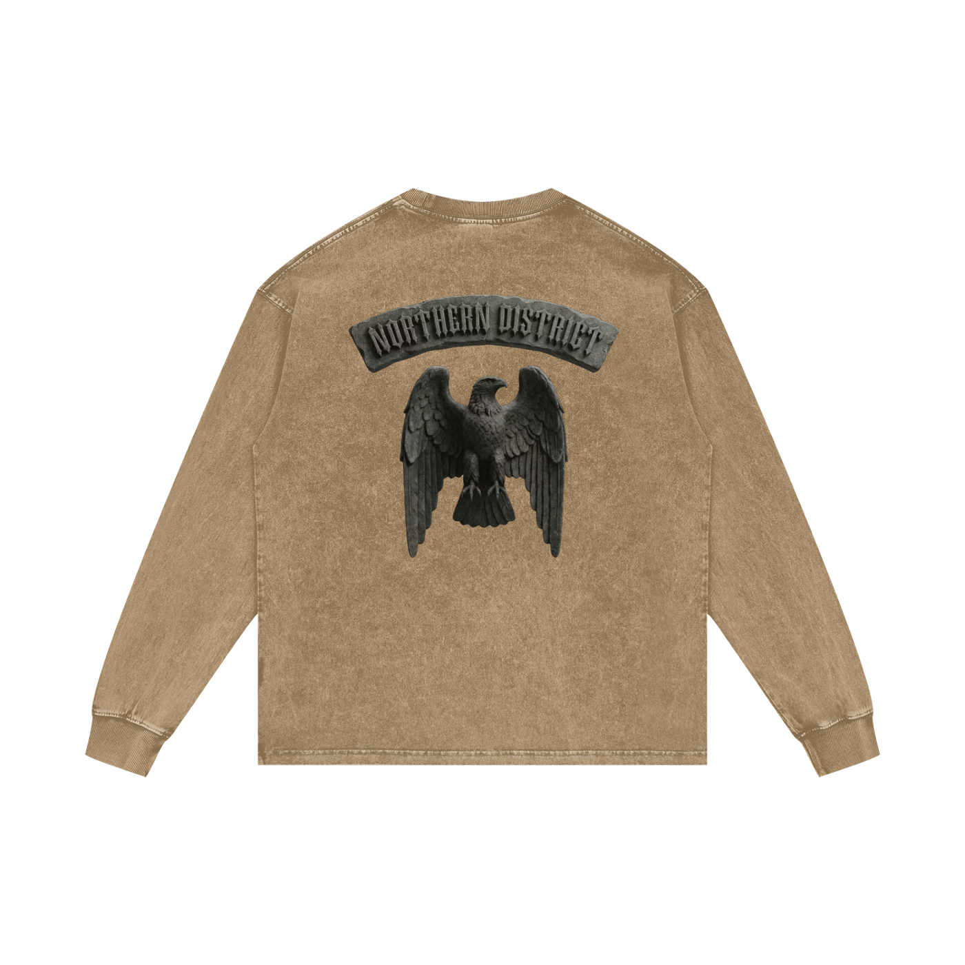 Stone Eagle Oversize Long Sleeve T-Shirt