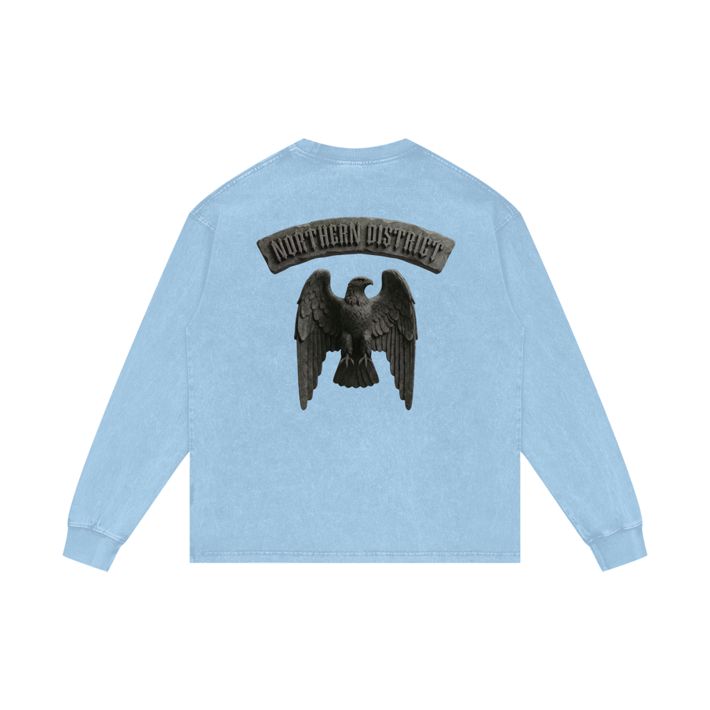Stone Eagle Oversize Long Sleeve T-Shirt