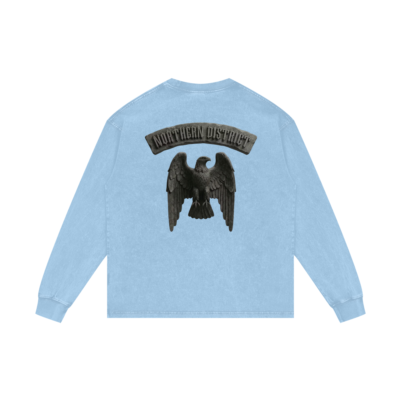 Stone Eagle Oversize Long Sleeve T-Shirt