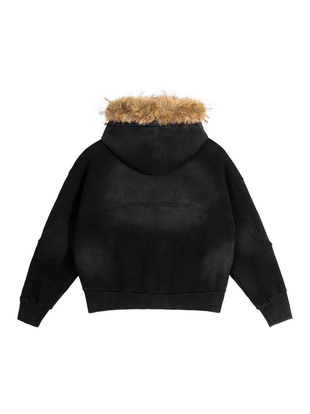 Northern District Gated Detachable Fur Hoodie